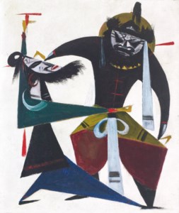Lin Fengmian 林風眠, Opera Series: Zhang Fei