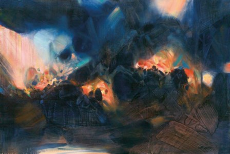 Chu Teh-Chun, Invasion du Sombre (The Invasion of Shadow)
