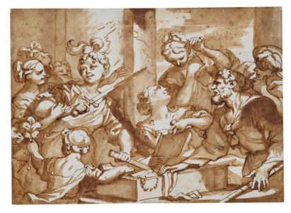 Achilles and the daughters of Lycomedes