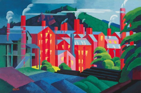 Oscar Bluemner, Jersey Silkmills