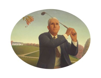 Grant Wood, The American Golfer