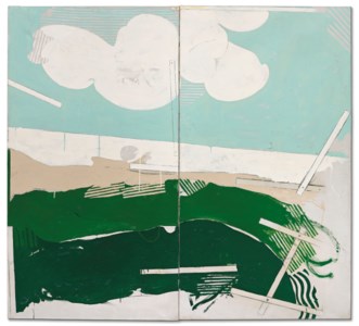 Mario Schifano, Paesaggio anemico III