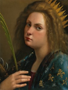 Artemisia Gentileschi, Self-Portrait as Saint Catherine of Alexandria