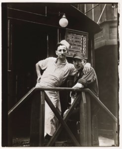 Lunchroom Buddies, New York City, 1931