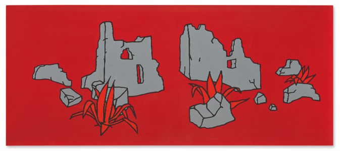 Patrick Caulfield, View of the Ruins