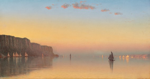 Sunset Over the Palisades on the Hudson