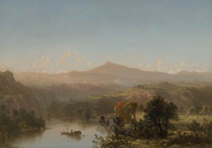 River View with Mountains