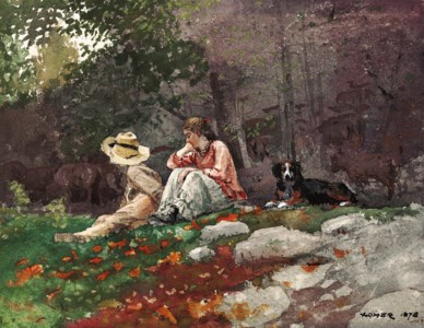 The Flock of Sheep, Houghton Farm