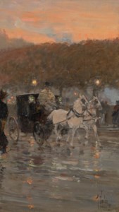 Coaching Scene, Paris