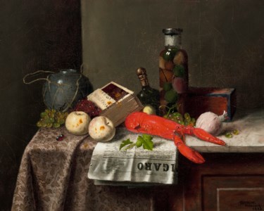 Still Life with Le Figaro