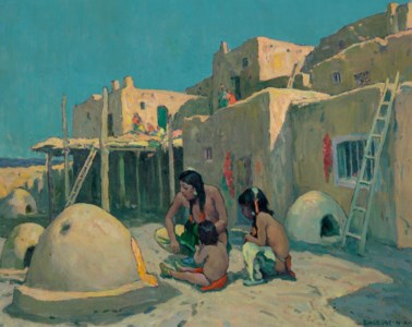 Taos Pueblo Family Bakers