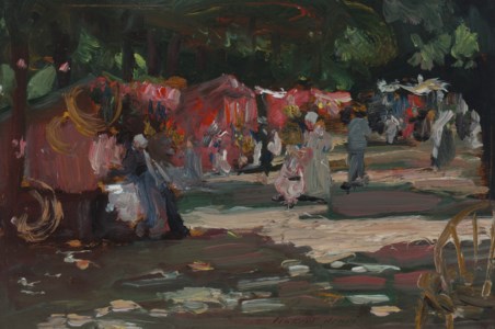 In the Champs-Élysées
