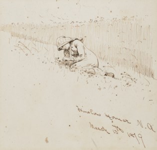 Picking Flowers, Houghton Farm