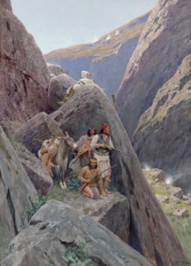 Cornered, An Incident of the Apache War