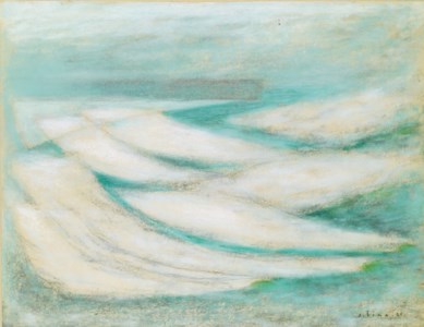 Tempête à Fécamp
