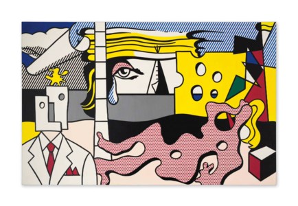 Roy Lichtenstein, Landscape with Figures