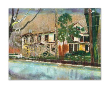 Peter Doig, Pine House (Rooms for Rent)