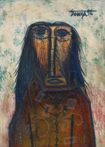 Francis Newton Souza, Head of a Woman