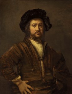 Rembrandt van Rijn, Portrait of a man with arms akimbo
