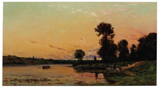 Au bord de la rivière
