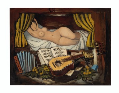 Jeune fille à l'accordéon