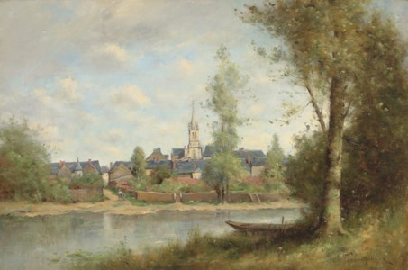 Vue de la Flèche