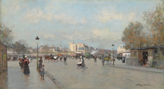 Sur le boulevard Berthier, Paris