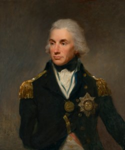 Portrait of Horatio, Viscount Nelson (1758-1805), half-length, in rear-admiral's uniform, wearing the Star and Ribbon of the Bath and the Naval Gold Medal
