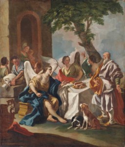 Abraham and the three Angels