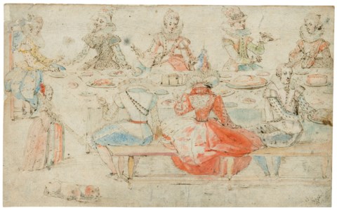 A banquet with an elegant company