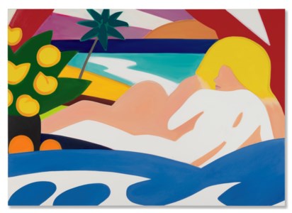 Tom Wesselman, Sunset Nude (Big Scene)