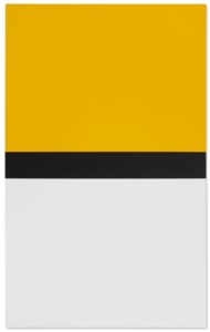 Yellow with Black and White