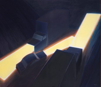 Night on the ridge road