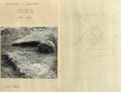 Constructie 2 grasrollen (verlopend perpectief)