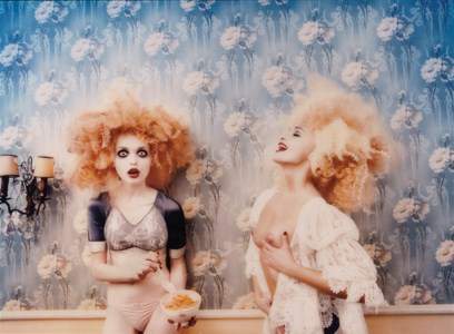 Milk Maidens, Ala and Tara in Galliano, Paris