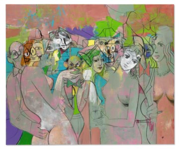 George Condo, Abstract Conversation