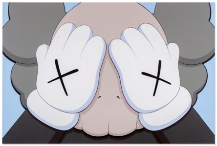 KAWS, NYT (COMPANION CLOSE UP) Brown
