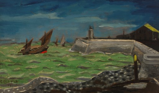 Orage à la jetée