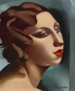 Tamara De Lempicka, Portrait d'une jeune femme