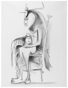 Femme cheval