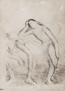 Deux danseuses au repos