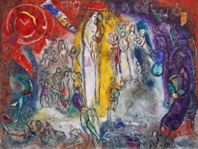 Marc Chagal, Le songe du Roi David