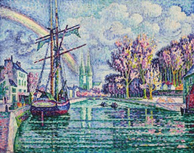 Paul Signac, Quimper (Quai de l'Odet)