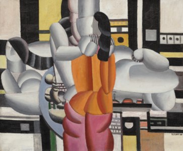 Composition avec personnages
