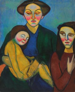 Sonia Delaunay, Deux femmes et un enfant