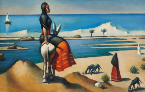 Mahmoud Saïd, Bergère à Alamein