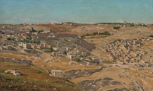 View of Jerusalem from the Hill of Evil Counsel