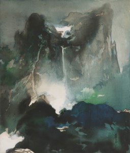 Zhang Da Qian, The Scenery of Hua Mountain