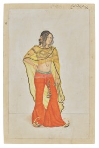 PORTRAIT OF PEEAREE JAN, BY A MASTER OF THE FRASER ALBUM, DELHI, INDIA, 1815