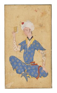 PROBABLY MADE FOR PRINCE IBRAHIM MIRZA (D.1577), ATTRIBUTED TO MIRZA ALI, SAFAVID SABZAVAR, IRAN, CIRCA 1570-4
